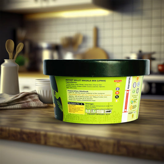 Swadeshi Instant Millet Masala Mix (UPMA) 70 gms