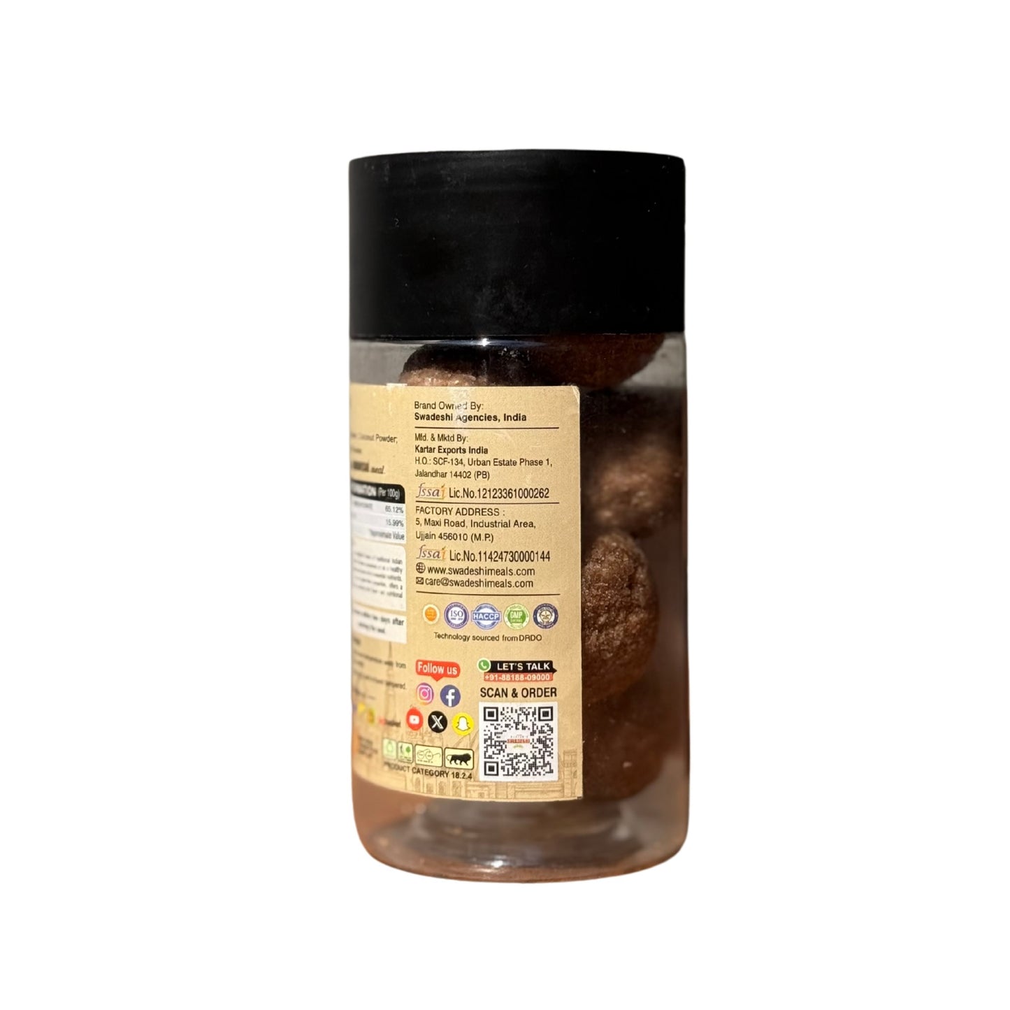 Swadeshi Ragi Laddoo 170 gms