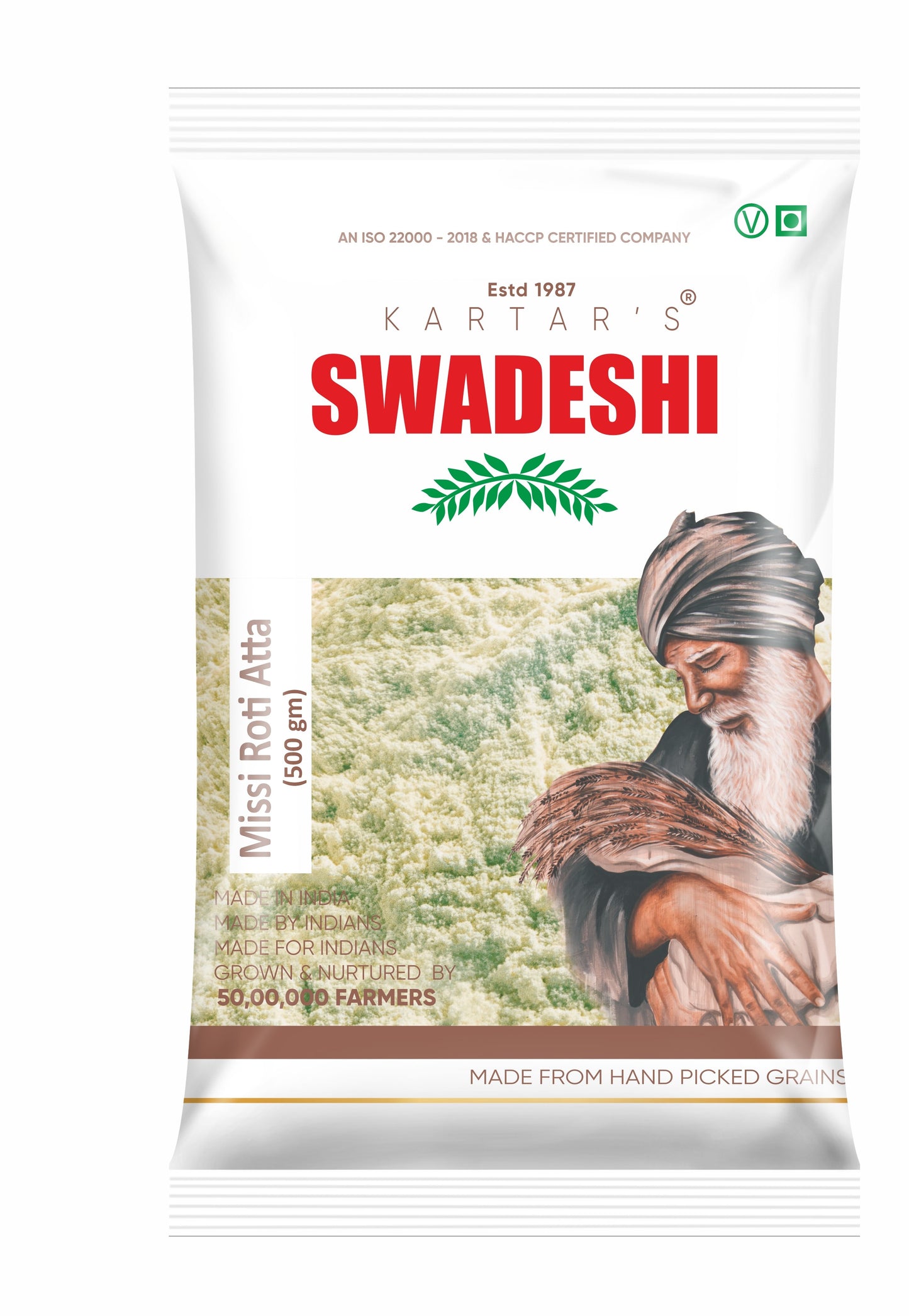 Swadeshi Missi Roti Atta 500 gms
