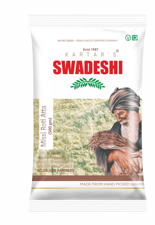 Swadeshi Missi Roti Atta 500 gms