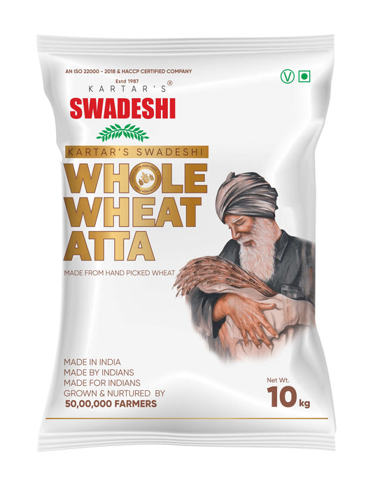 Swadeshi Whole Wheat Atta 10 Kg